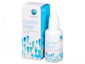 Comfort Drops 20ml, Cooper Vision увлажняющие капли для линз